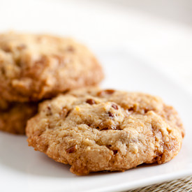 Toffee Pecan Cookies - Recipe photo by wannacomewith
