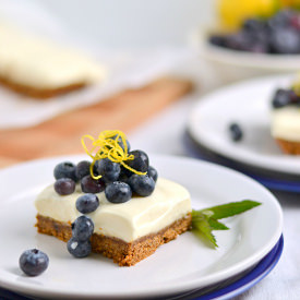 No Bake Greek Yogurt Cheesecake - Recipe photo by fooddoodles