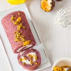 Passionfruit Roulade - Recipe photo by delicieux