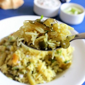 Ivy Gourd Rice - Recipe photo by prathibha Garre