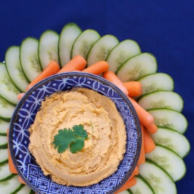 Sriracha Hummus - Recipe photo by thymebombe
