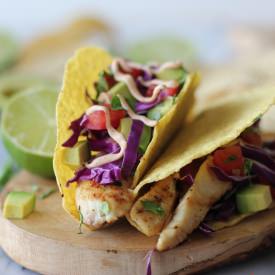 Fish Tacos with Chipotle Mayo - Recipe photo by damndelicious