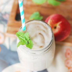Melon Peach Creamsicle Smoothie - Recipe photo by asunshinyday