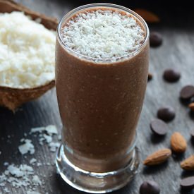 Almond + Joy Smoothie - Recipe photo by AnEdibleMosaic