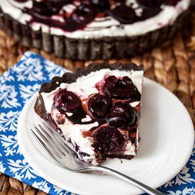 Black Forest Tart - Recipe photo by tideandthyme