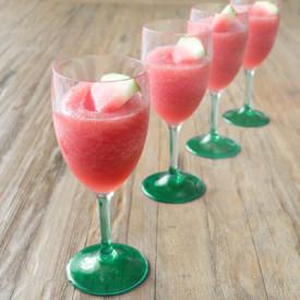 Watermelon & White Wine Slush - Recipe photo by CookTheStory