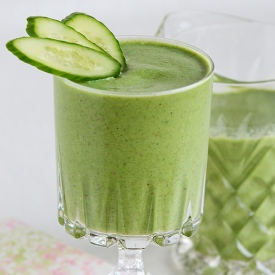 Sweet Green Goddess Smoothie - Recipe photo by AnEdibleMosaic