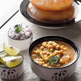 Chole Bhature - Recipe photo by vegrecipesofindia