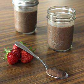 Mint Chocolate Chia Seed Pudding - Recipe photo by youngidealisticbaker