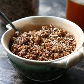 Spelt, Honey, and Sesame Granola - Recipe photo by thebitehouse
