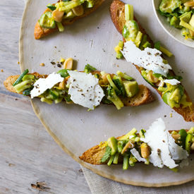 Zucchini and Ricotta Salata - Recipe photo by aidamollenkamp
