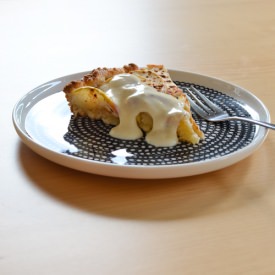 The Easiest Apple Tart - Recipe photo by ScandiFoodie