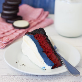 Red Velvet Mississippi Mud Pie - Recipe photo by brighteyedbaker