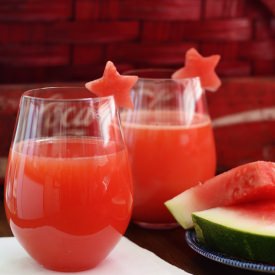 Star Spangled Spritzer Cocktail - Recipe photo by CelebratingEverydayLife