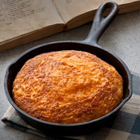 Bacon Fat Cornbread - Recipe photo by Stylinfood