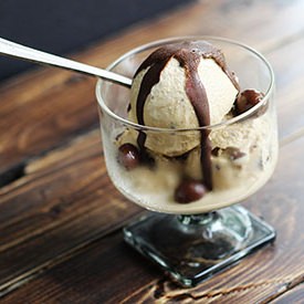 Coffee Bean Ice Cream - Recipe photo by mmirnanda