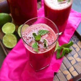 Watermelon Mojitos - Recipe photo by tsp basil