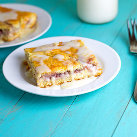 Raspberry Cheese Danish - Recipe photo by The Midnight Baker