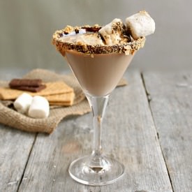 S'mores Martini - Recipe photo by Hungry Couple