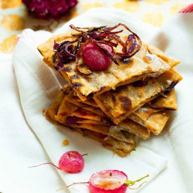 Parantha/Flatbread Sandwich - Recipe photo by boxofspice