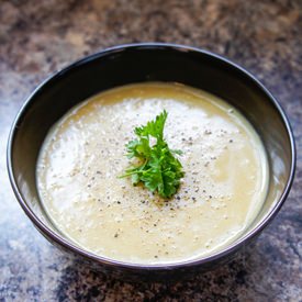 Lemon Lentil Soup - Recipe photo by PumpkinBits