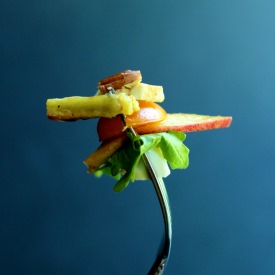 Sweet Potato Fry Salad - Recipe photo by coreychinyick