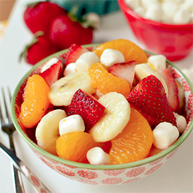 Easiest Fruit Salad - Recipe photo by iowagirleats