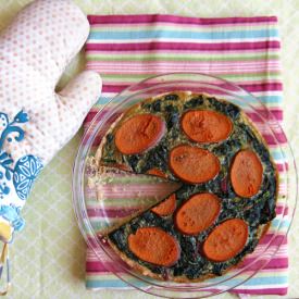 Chard and Sweet Potato Pie - Recipe photo by buddinglotus