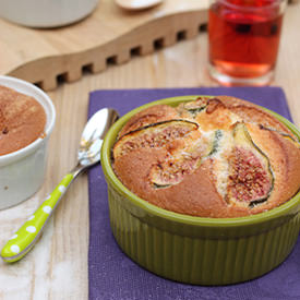 Vin Santo 'Drunken' Fig Clafoutis - Recipe photo by The Red Bistro