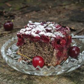 Organic Sour Cherry Poppy Seed Pie - Recipe photo by starvingchef