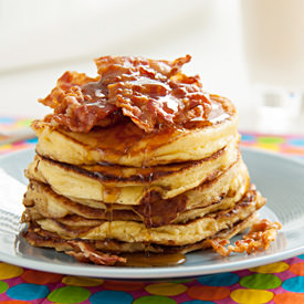 Ricotta Pancakes - Recipe photo by Carolines Blog