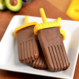 Vegan Dark Chocolate Fudgsicles - Recipe photo by fooddoodles