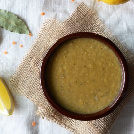 Red Lentil Soup {Shorabet Adas} - Recipe photo by AnEdibleMosaic