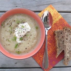 Celeriac, Fennel & Orange Soup - Recipe photo by sharkyovengloves