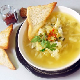 Medieval Cabbage Chowder - Recipe photo by Hungry PeePor