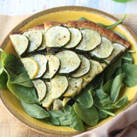 Zuchinni Pizza with Chutney/Pesto - Recipe photo by foodfashionparty