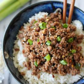 Korean Beef Bowl - Recipe photo by damndelicious
