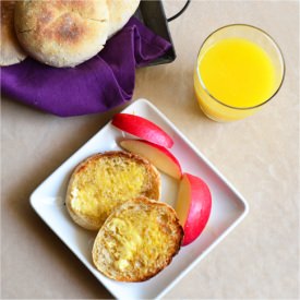 English Muffins from Dahlia Bakery - Recipe photo by bakedbynicole