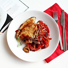 Pork Chop with Peppers - Recipe photo by PhuongMiu