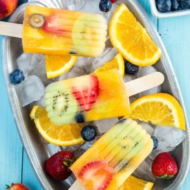 Fruit Popsicles - Recipe photo by Just One Cookbook