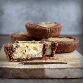 Pastéis de Nata with Fregola Sarda - Recipe photo by Food with a View