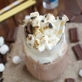 Boozy Smores Milkshake - Recipe photo by claireg