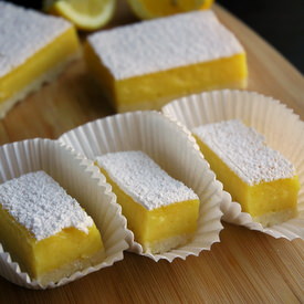 Mango Lemon Bars - Recipe photo by eatdrinkadvJC