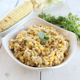 Gluten Free Spicy Creamed Corn - Recipe photo by Whitney Bond