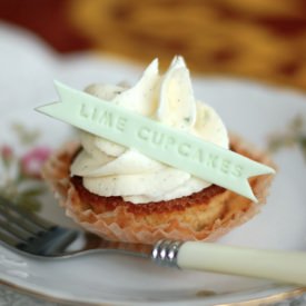 Lime and Vanilla Cupcakes - Recipe photo by copenhagencakes