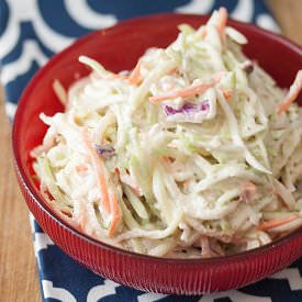 Kohlrabi Slaw - Recipe photo by tideandthyme