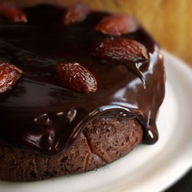 Chocolate-Date Cake with Chocolate - Recipe photo by mookiesbaker