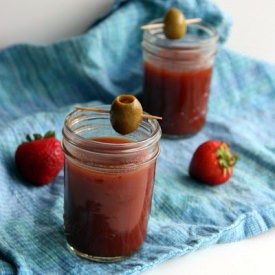 Roasted Strawberry Bloody Mary - Recipe photo by danid320