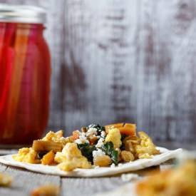 Swiss Chard and Egg Breakfast Tacos - Recipe photo by sharedappetite
