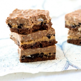 Peanut Butter Crack Brownie Three - Recipe photo by mbakes